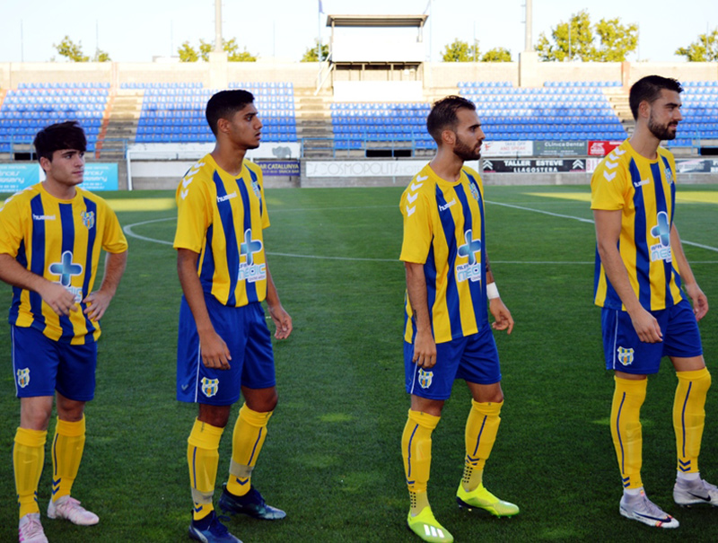 El Palamós CF juga aquest diumenge a casa contra L'Escala. (Foto: S. Cortés fanspalamoscf.com).