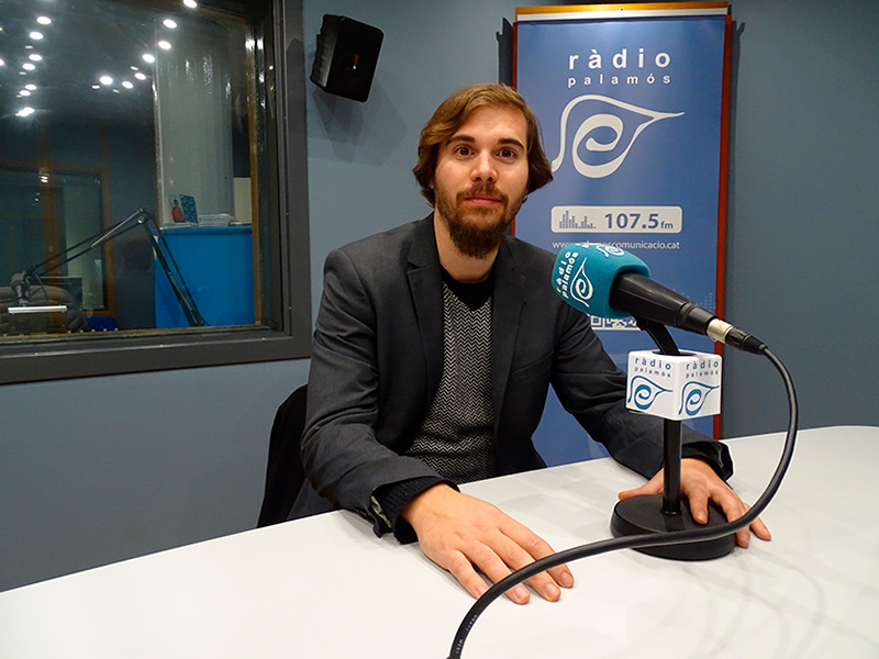 Salvi Bofill, entrenador de la Unió Bàsquet Palamós, al programa 'Temps afegit'.