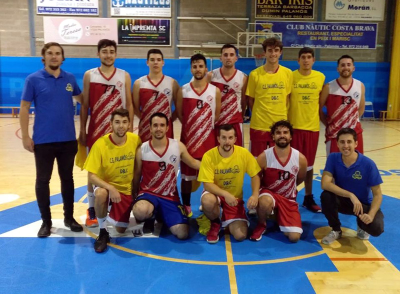 L'equip de la Unió Bàsquet Palamós. (Foto: UB Palamós).