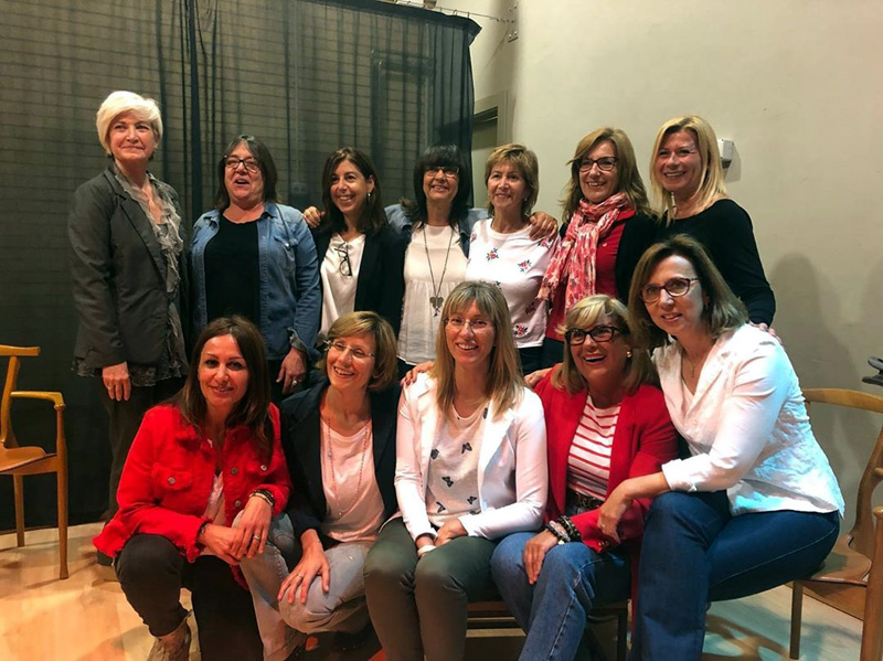 Membres de l'Associació Dones de Palamós, en una de les activitats que programen. (Foto: Associació Dones de Palamós).