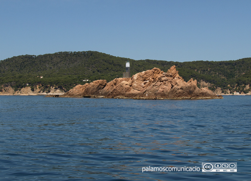 Un aspecte de les illes Formigues, a cavall entre els litorals de Palamós i Palafrugell.