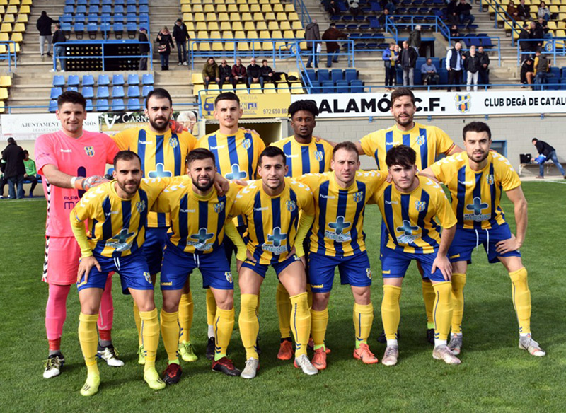 Partit clau pel Palamós CF davant el Vic. (Foto: Palamós CF).