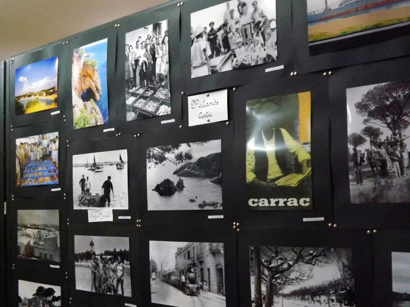 Mostra de fotografies del concurs en una imatge d'arxiu. (Foto: Associació Gent Gran Palamós).