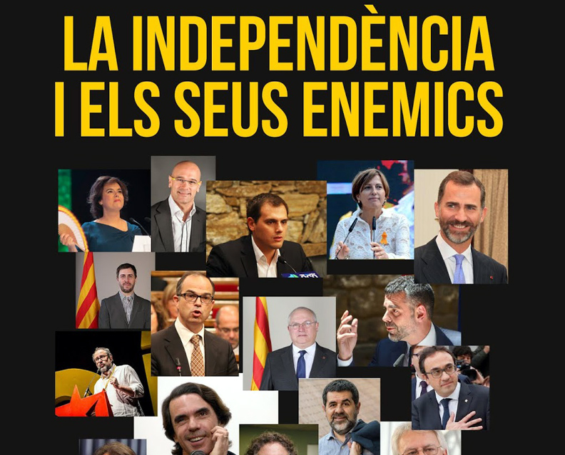 Portada del llibre de Marc Gafarot 'La independència i els seus enemics'.