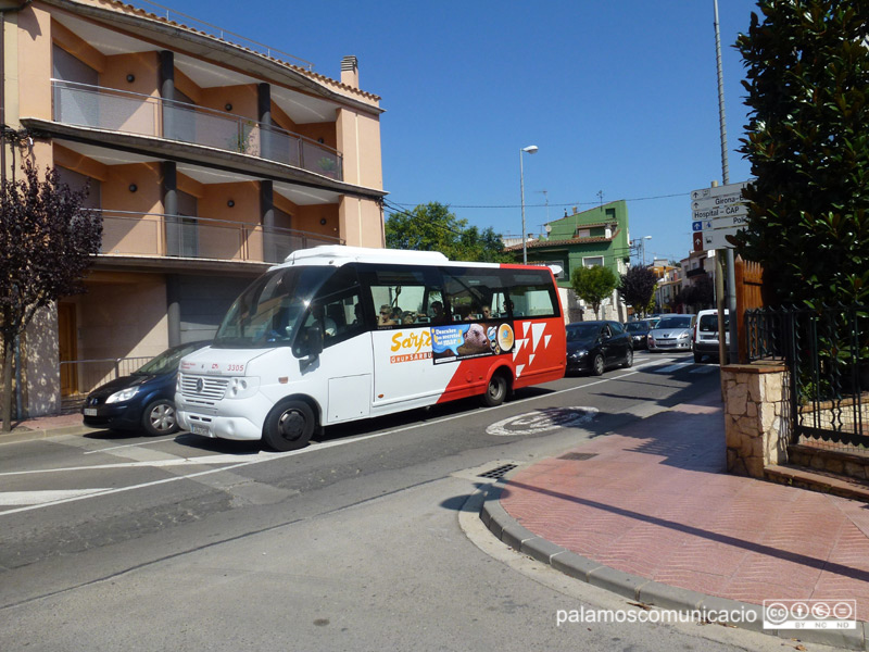 Autobus de la companyia Sarfa, a Palamós.