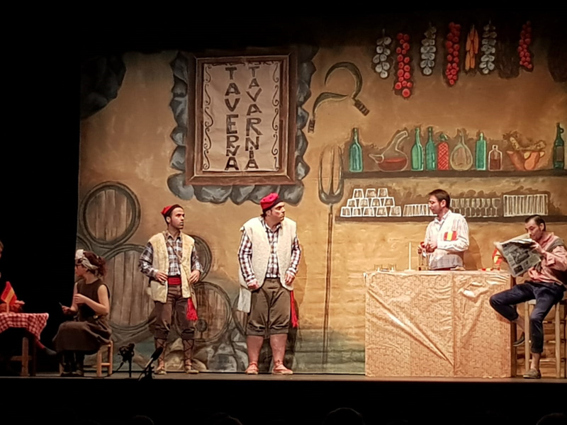 Una escena de l'edició de l'any passat d'Els Pastorets dels Showboys. (Foto: Pastorets dels Showboys).