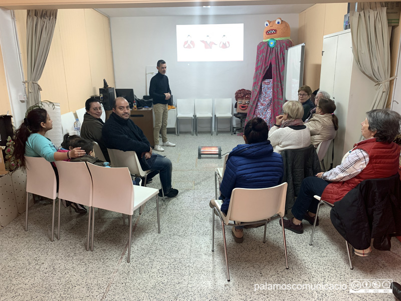 La primera sessió del taller conferència 