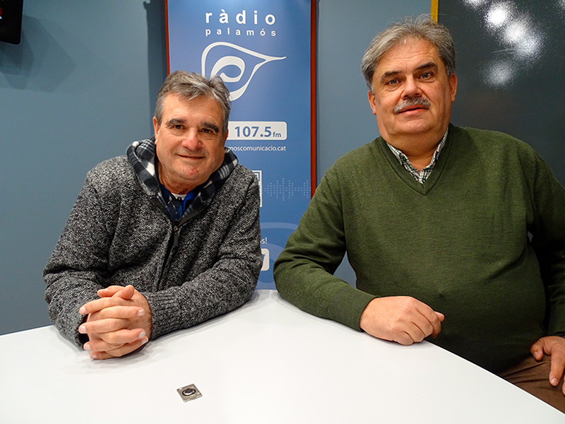 Paco Bueno i Xavier Farrarons, membres de la junta del Vall-llobrega CFS.