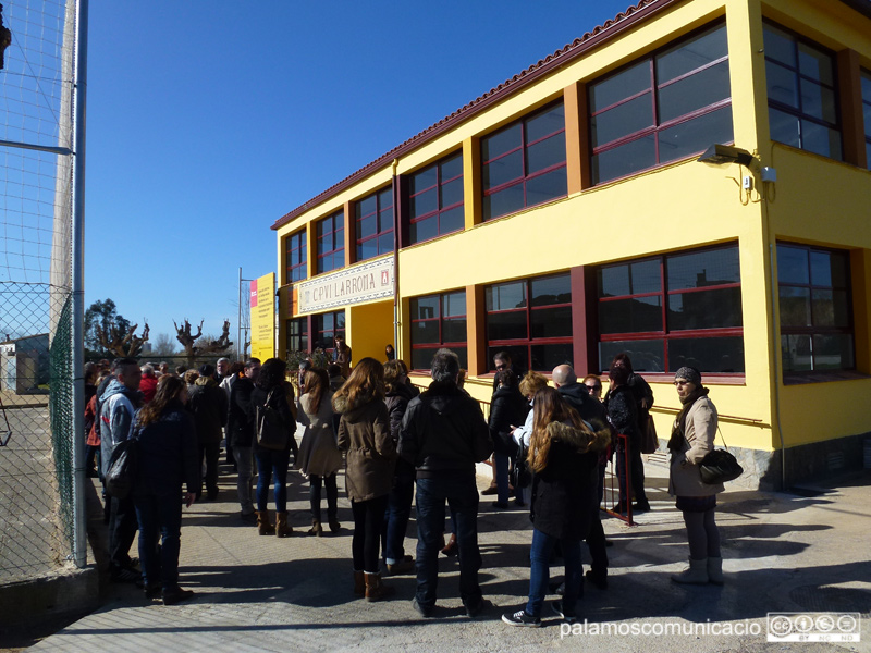 L'Aula d'Aprenentatge, a l'antiga escola Vila-romà, el dia de la seva inauguració.