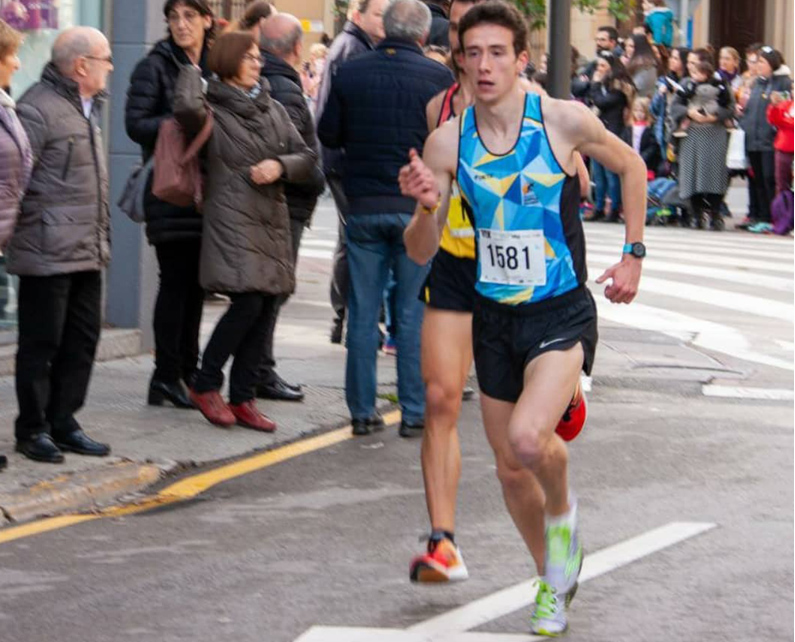 Cristòfol, durant el Campionat de Catalunya que es va disputar a Vilafranca del Penedès. (Foto: A.A. Palamós).