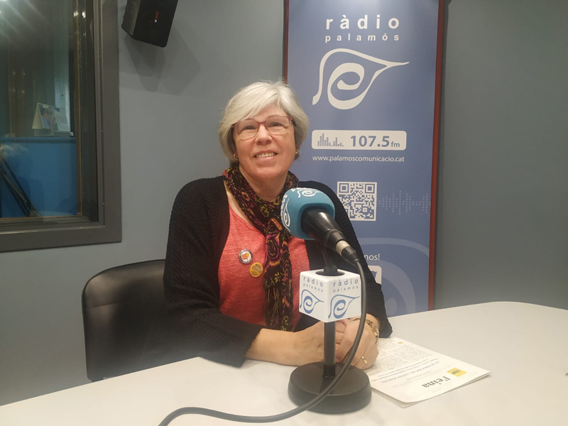 Roser Huete, regidora electa de la CUP, a l'espai 'Preguntes'.