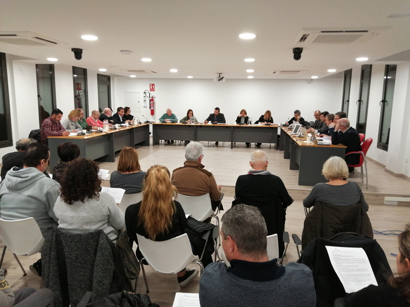 El Ple de l’Ajuntament de Calonge i Sant Antoni. (Foto: Ajuntament de Calonge i Sant Antoni).