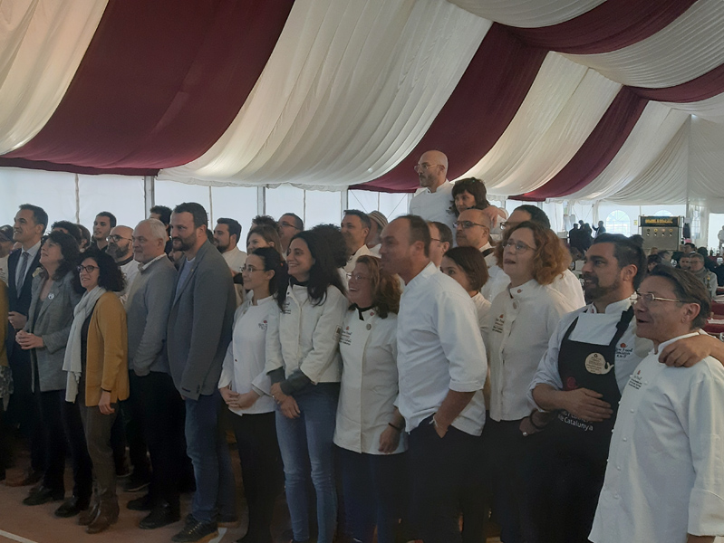 Els distintius es van lliurar ahir en un acte celebrat a Sant Feliu de Guíxols. (Foto: M. Costa).