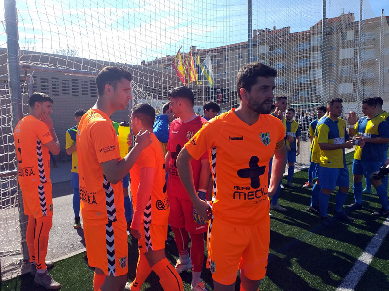 El Palamós, avui de taronja, ha guanyat el seu partit davant del Sabadell Nord (Foto: Sergi Cortés).