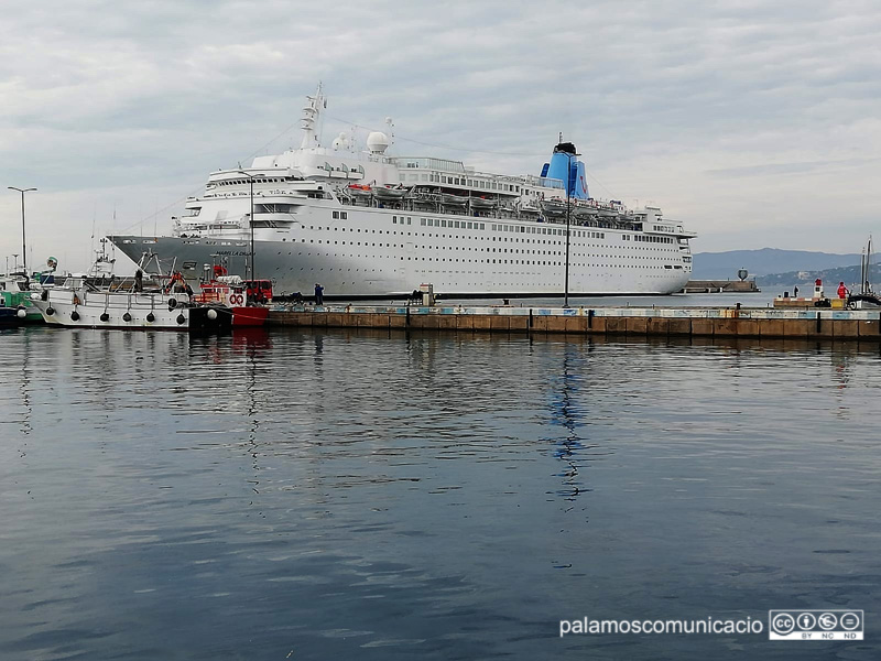 Palamós va rebre l'any passat 45 escales amb 54.000 creueristes.