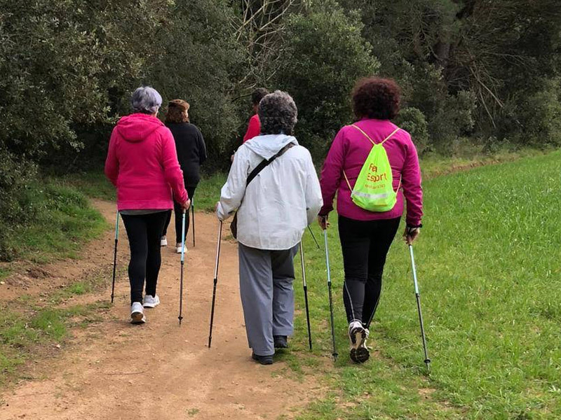 Activitats com la marxa nòrdica s'han suspès. (Foto: Fundació Oncolliga).