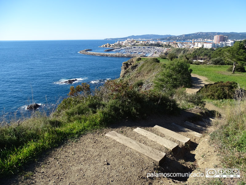 El traçat del camí de ronda de Palamós tindrà 3.400 metres de recorregut, entre les Pites i Castell. 