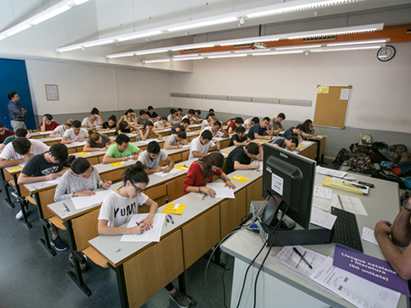 Es posposen les proves d'accés a la universitat. (Foto: ub.edu).
