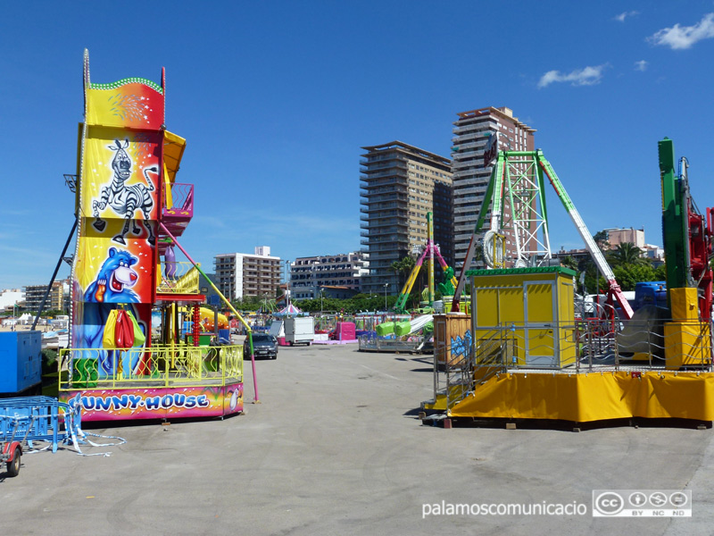 La fira és una de les imatges icòniques de la Festa Major.