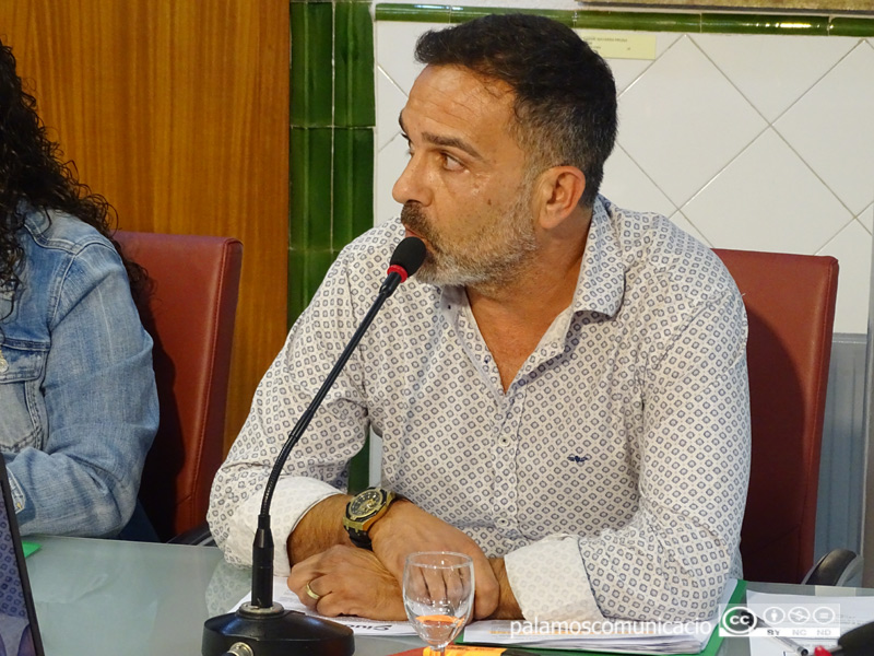 Cristóbal Posadas, regidor de Ciutadans a l'Ajuntament de Palamós.