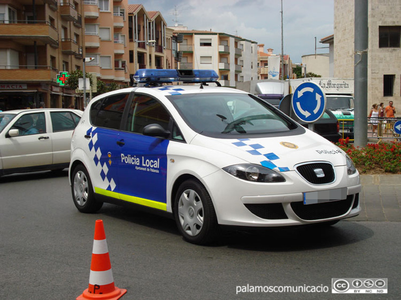 Patrulla de la Policia Local de Palamós.