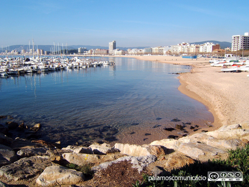 Platja Gran de Palamós.