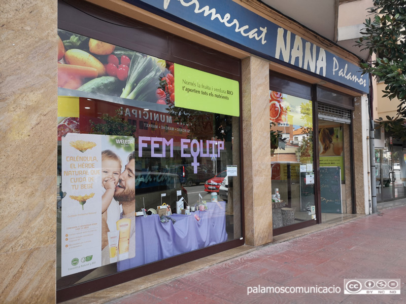 Establiment que NANA té a l'avinguda de Catalunya, a Palamós.