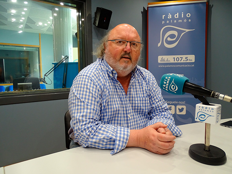 Jordi Soler, regidor de Junts per Calonge i Sant Antoni, en una imatge d'arxiu.