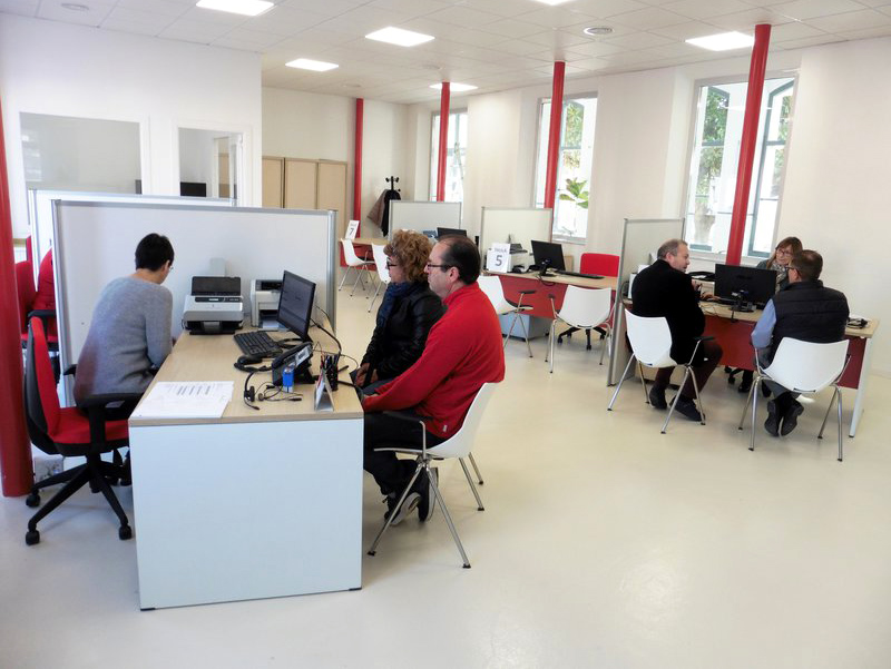 Oficina d'Atenció Ciutadana de Calonge. (Foto: Ajuntament de Calonge i Sant Antoni).