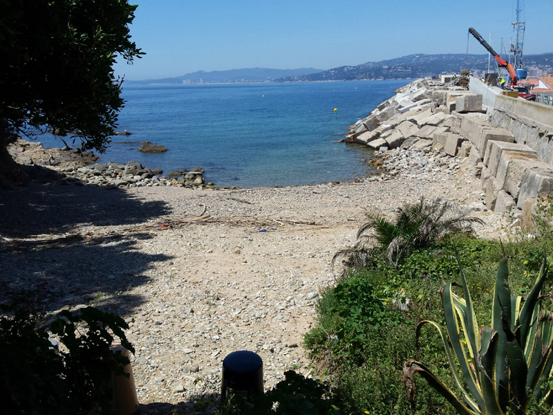 La platgeta de Pere Grau. (Foto: Ajuntament de Palamós).