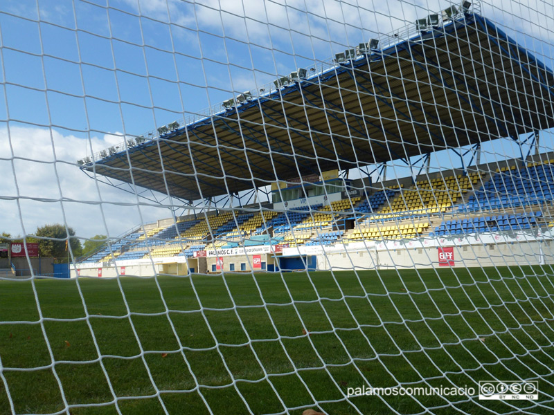 L'estadi del Palamós Club de Futbol.