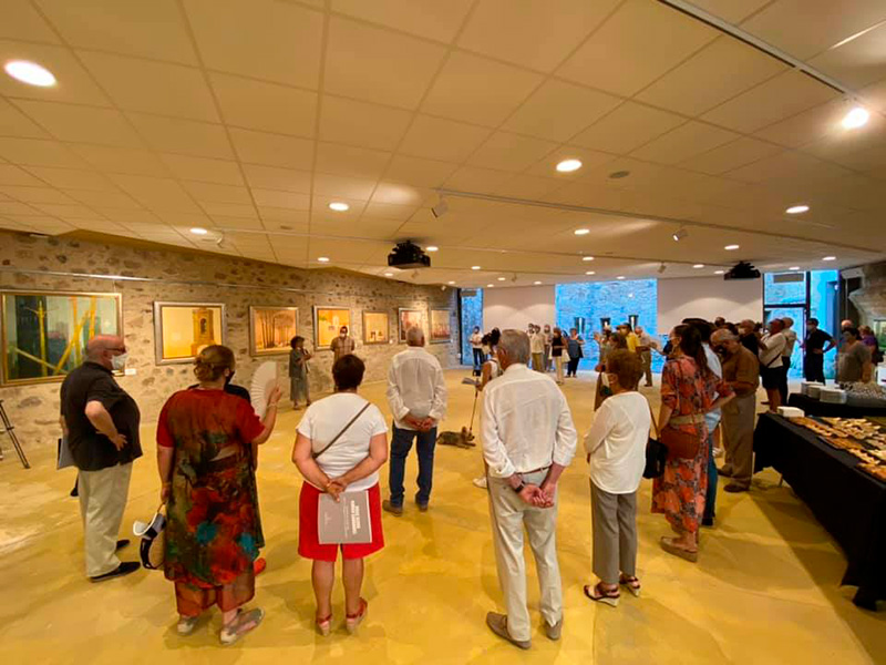 L'exposició es pot visitar de dimarts a diumenge, de 18 a 21h, fins al 13 de setembre.