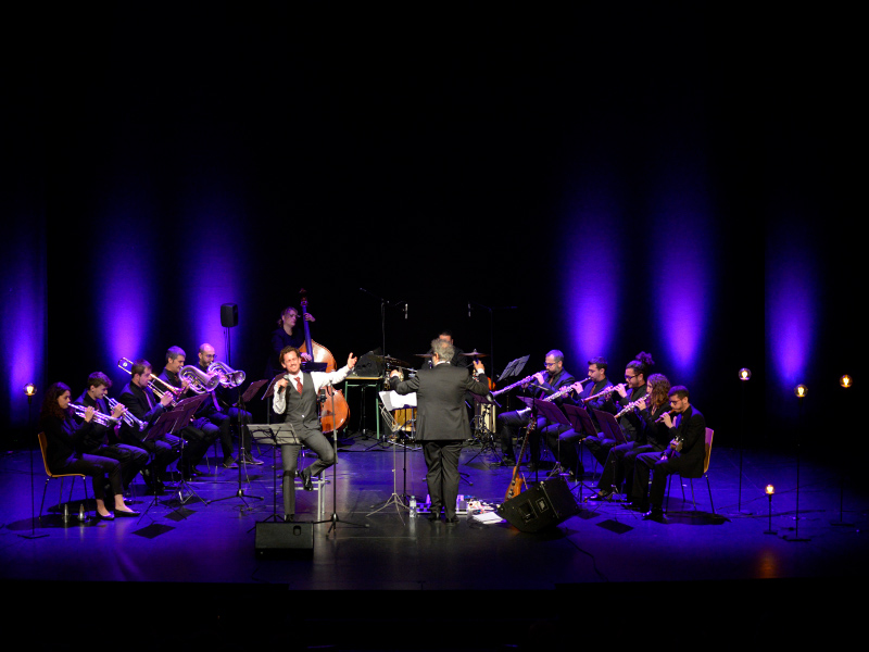 'LLUM, cançons, poemes i lluita', una de les actuacions del festival Amb So de Cobla programades per avui.