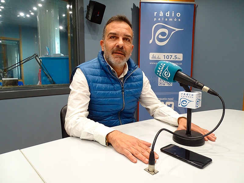 El portaveu de Ciutadans a l'Ajuntament de Palamós, Cristóbal Posadas.