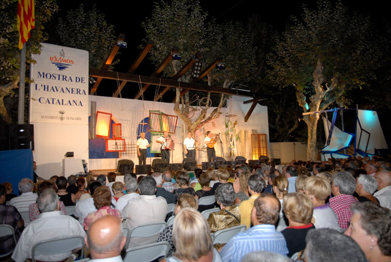 Imatge d'arxiu de la Mostra de l'Havanera Catalana de Palamós.