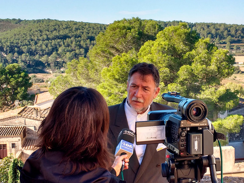 L'ambientalista i geògraf, Martí Boada. (Foto: RTV Vilafranca).