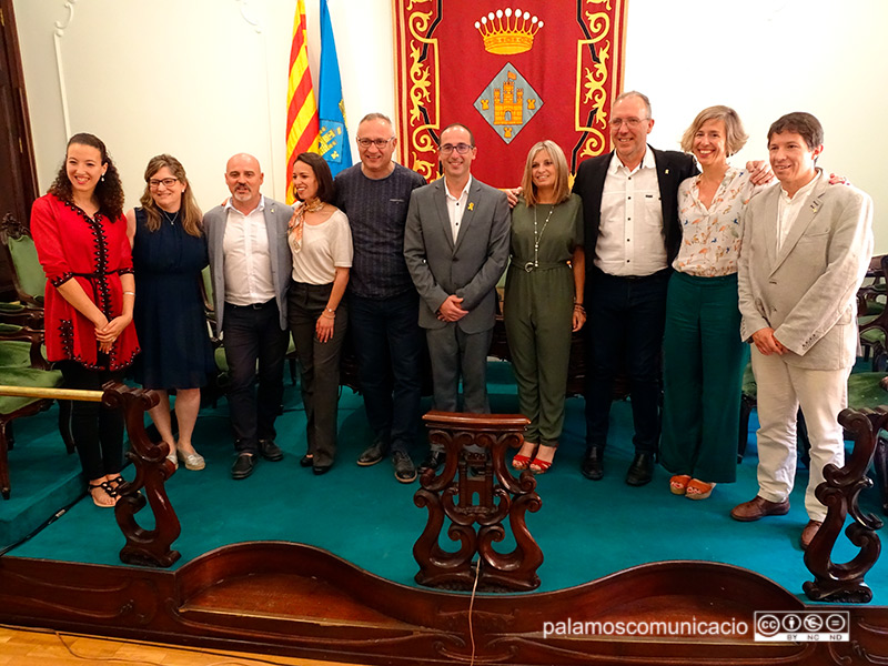 Regiors i regidores de l'equip de govern de Palamós.