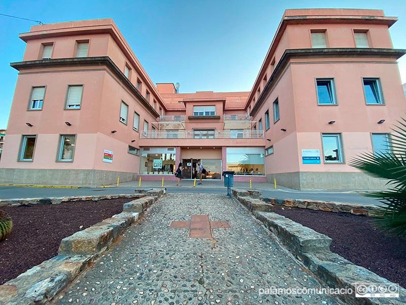 L'hospital de Palamós, aquest matí.