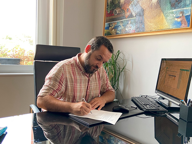 L'alcalde de Calonge i Sant Antoni, Miquel Bell-lloch. (Foto: Ajuntament de Calonge i Sant Antoni).