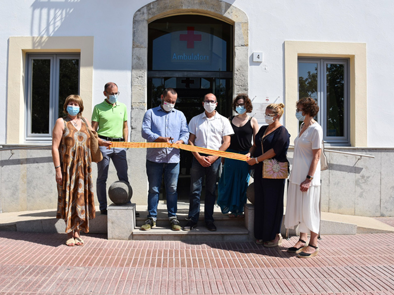 Inauguració del consultori mèdic de Calonge, el passat divendres. (Foto: Ajuntament de Calonge i Sant Antoni).