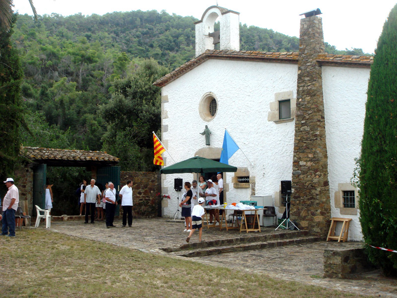 El santuari de Bell-lloc, escenari de l'Aplec anual.