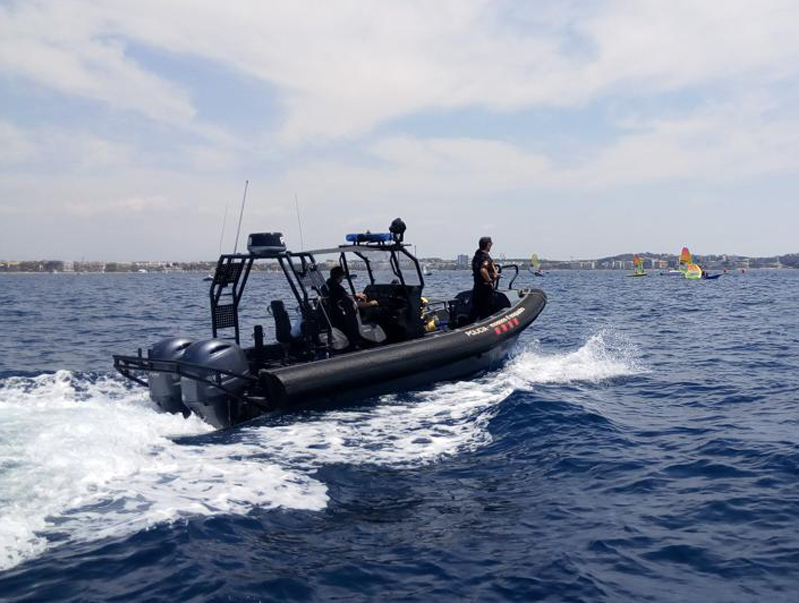 Embarcació marítima dels Mossos d'Esquadra. (Foto. Mossos d'Esquadra).