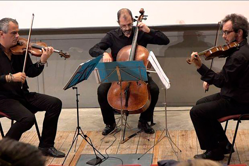 El trio Arcattia actua avui a les 8 del vespre a la Capella del Carme.