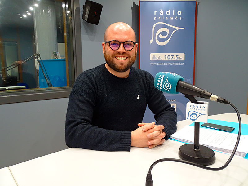 Raimon Trujillo, portaveu de Junts per Catalunya a l'Ajuntament de Palamós.