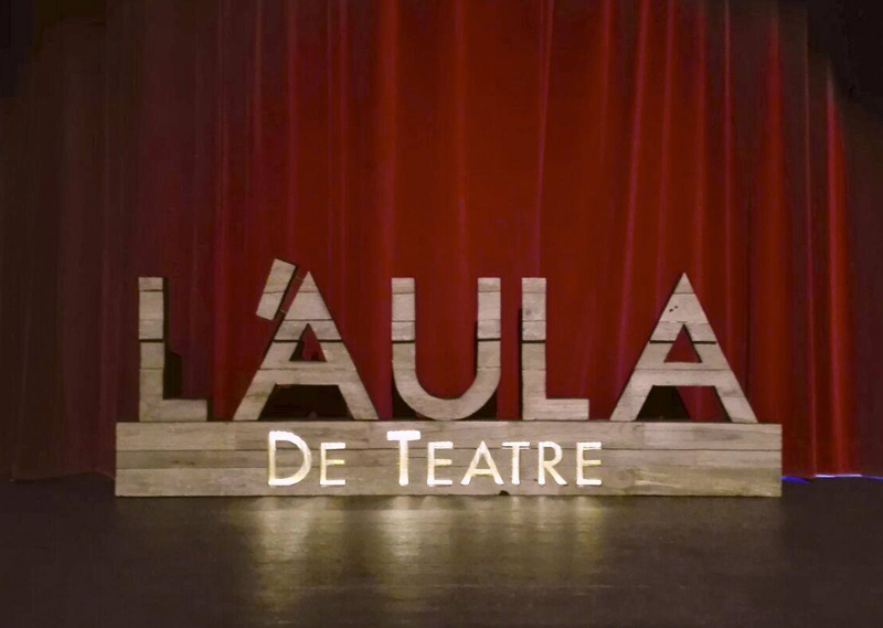 L'Aula de Teatre de Palamós es prepara per a un nou curs.