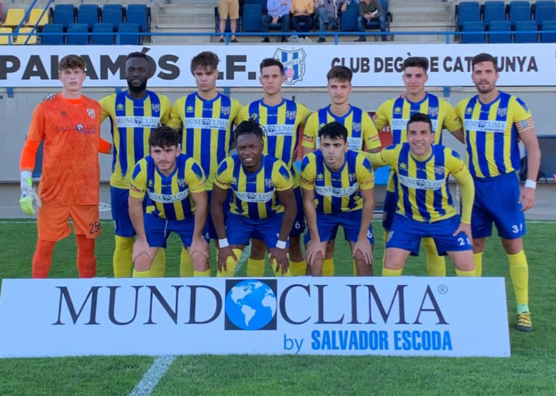Primera formació de la temporada 2022-23 del Palamós CF (Foto: Palamós CF)