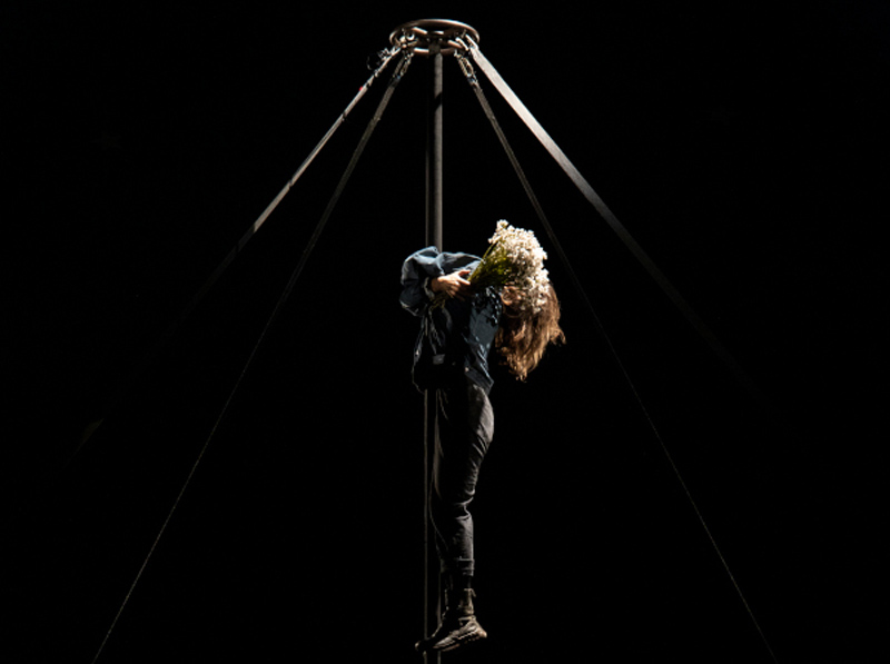 Avui a la plaça de Catalunya es podrà veure l'espectacle de circ 'Homenaje'. (Foto: lagorga.cat).