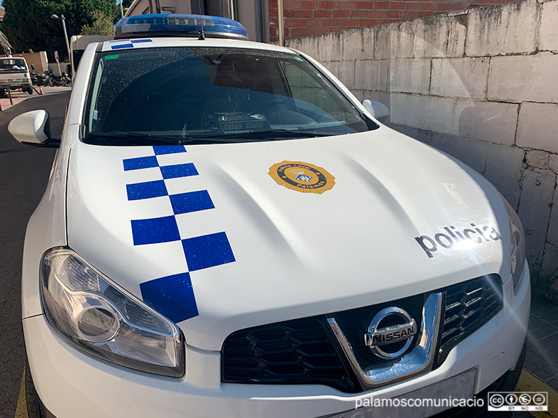 Vehicle de la Policia Local de Palamós.