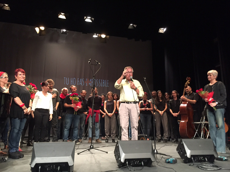 El concert s'havia de fer aquest diumenge a La Gorga. (Foto: Creu Roja Palamós).