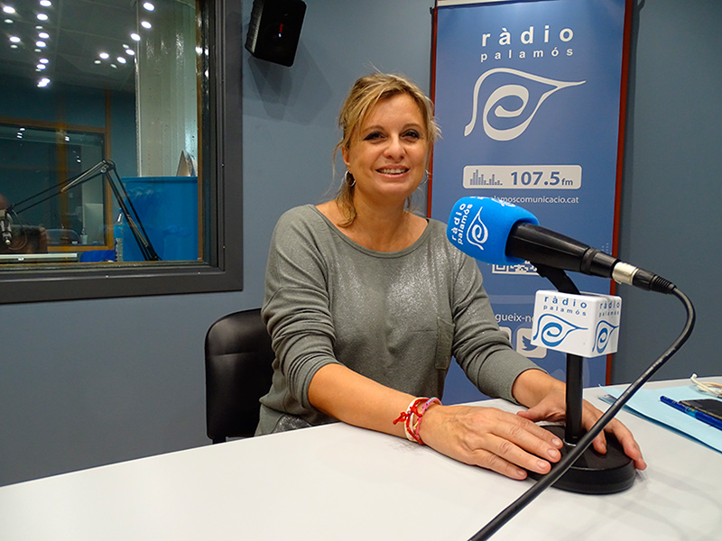Laura Lafarga, regidora d'ERC a l'Ajuntament de Palamós.